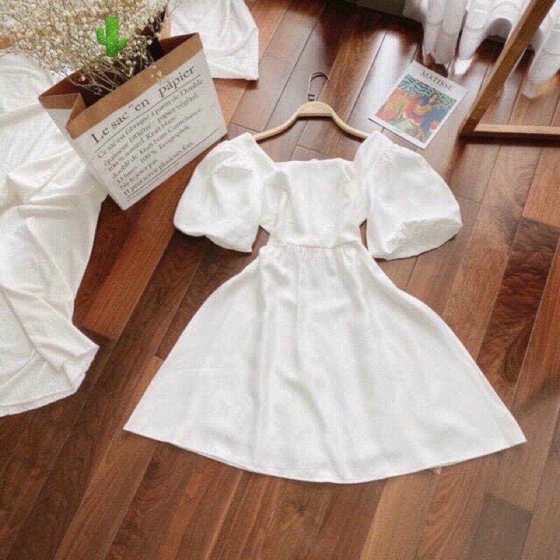 SET BỘ VÁY TAY PHỒNG BABYDOL