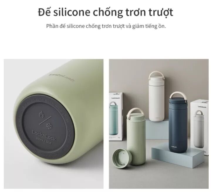 Bình giữ nhiệt Lock&Lock Metro Two Way 475ml - LHC4274 (3 màu)