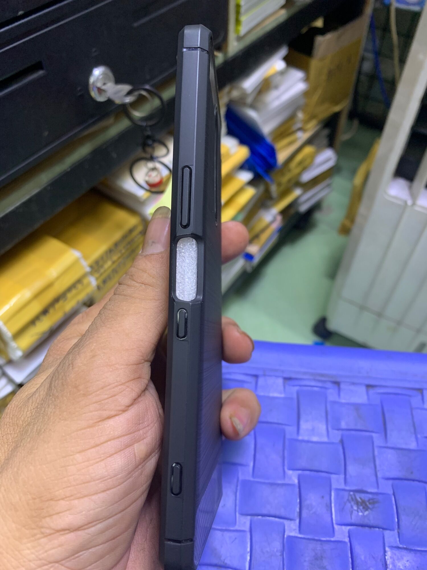 Ốp lưng Sony Xperia 1 dẻo đen hàng công ty
