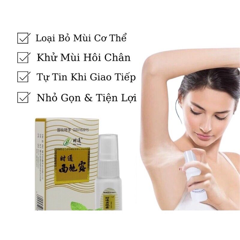 Xịt hôi nách hôi chân