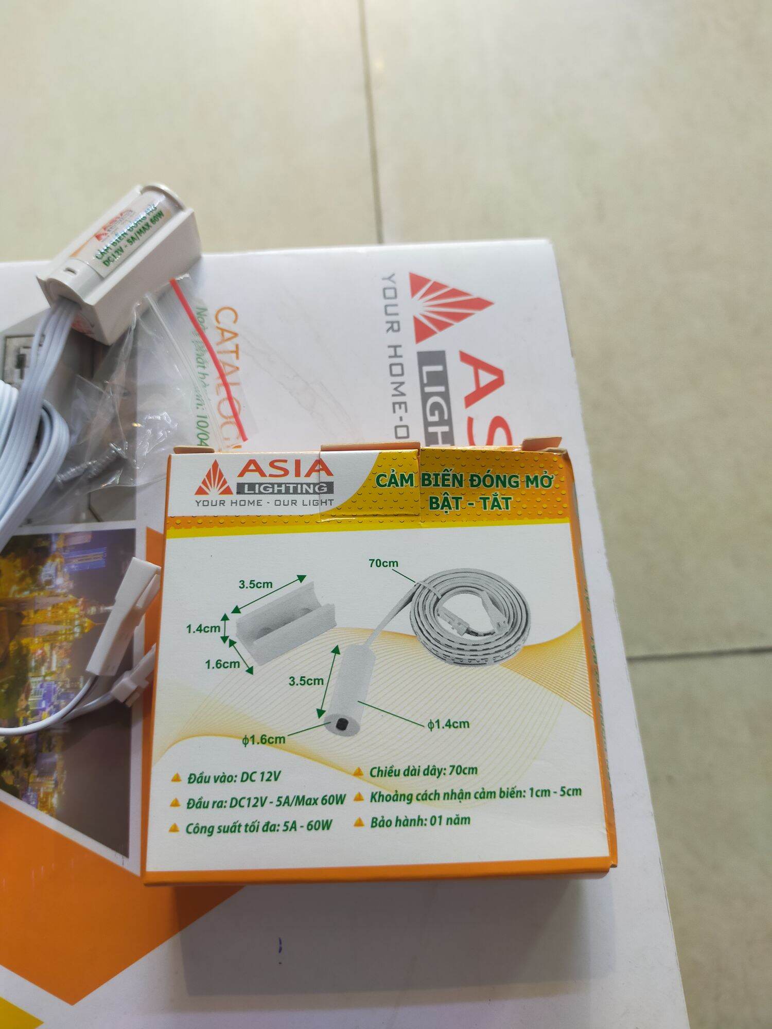 Cảm biến vẫy tay, đóng mở 12v