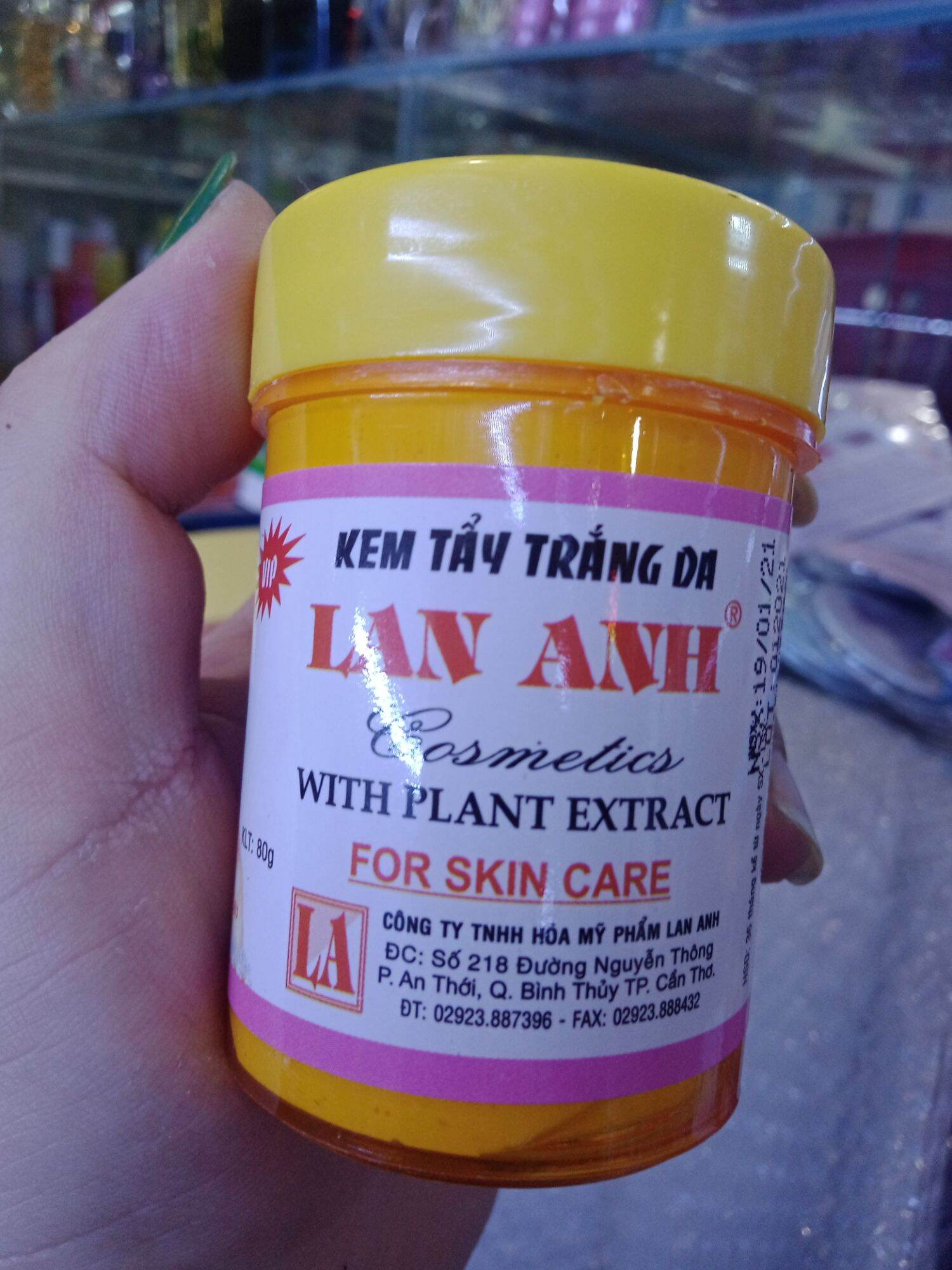 [HCM]Kem Tẩy Trắng Da Toàn Thân Lan Anh 80g