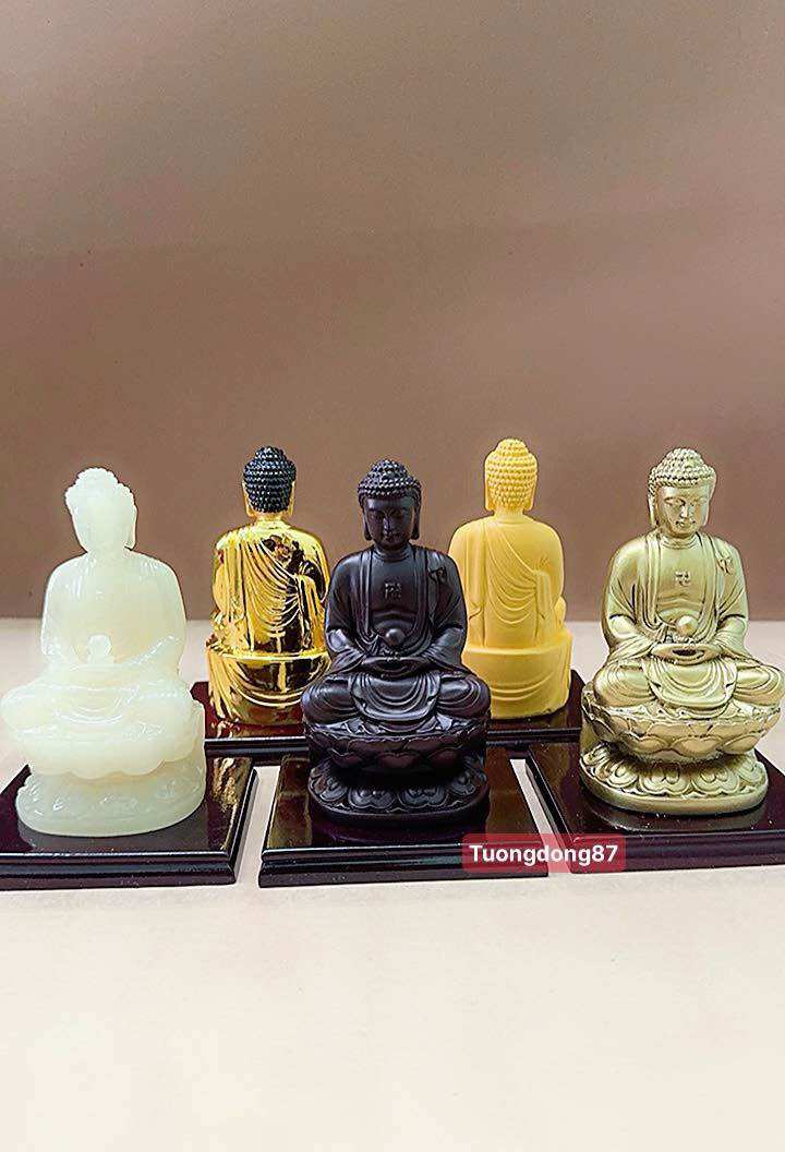 Tượng phật A Di Đà ngồi 11 cm