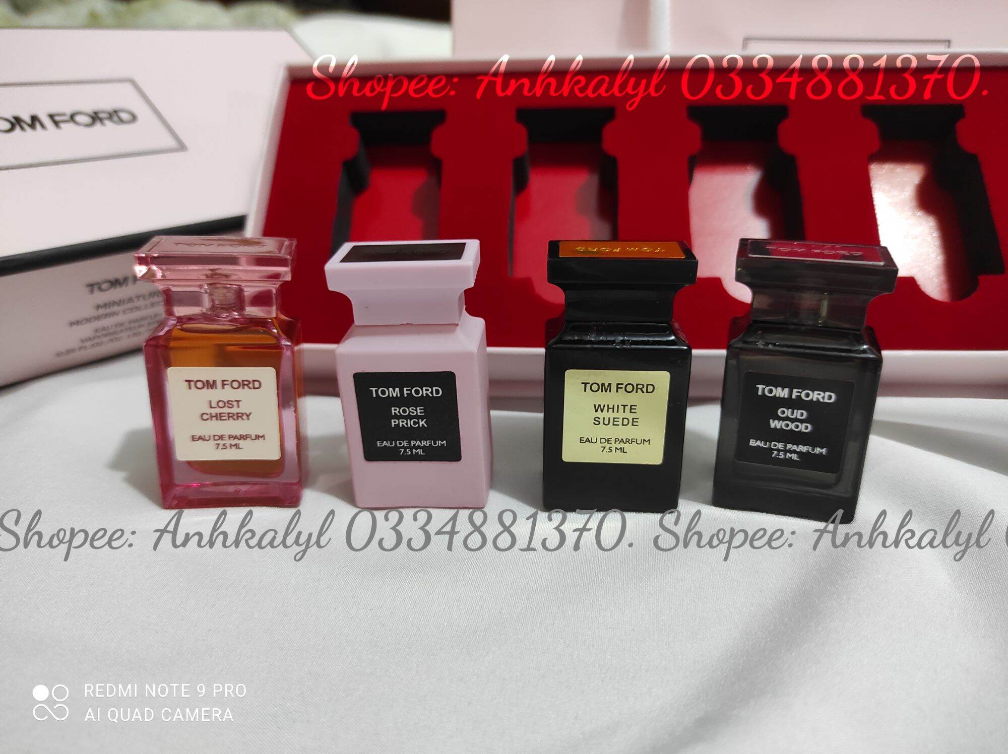 Set Nước Hoa Tom Ford 4 Chai 75Ml/C