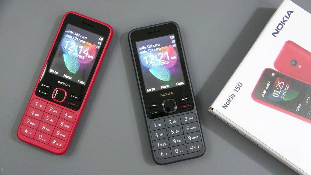 điện thoại nokia 150 (2sim) mới nguyên hộp/ tai nghe, Bluetooth , camera, duyệt Web sách hướng dẫn...