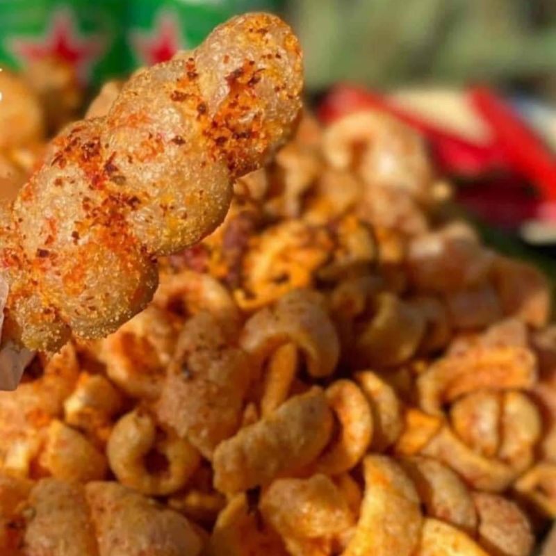 [HCM]Da heo chiên giòn tỏi ớt 150gr [GIÁ RẺ]