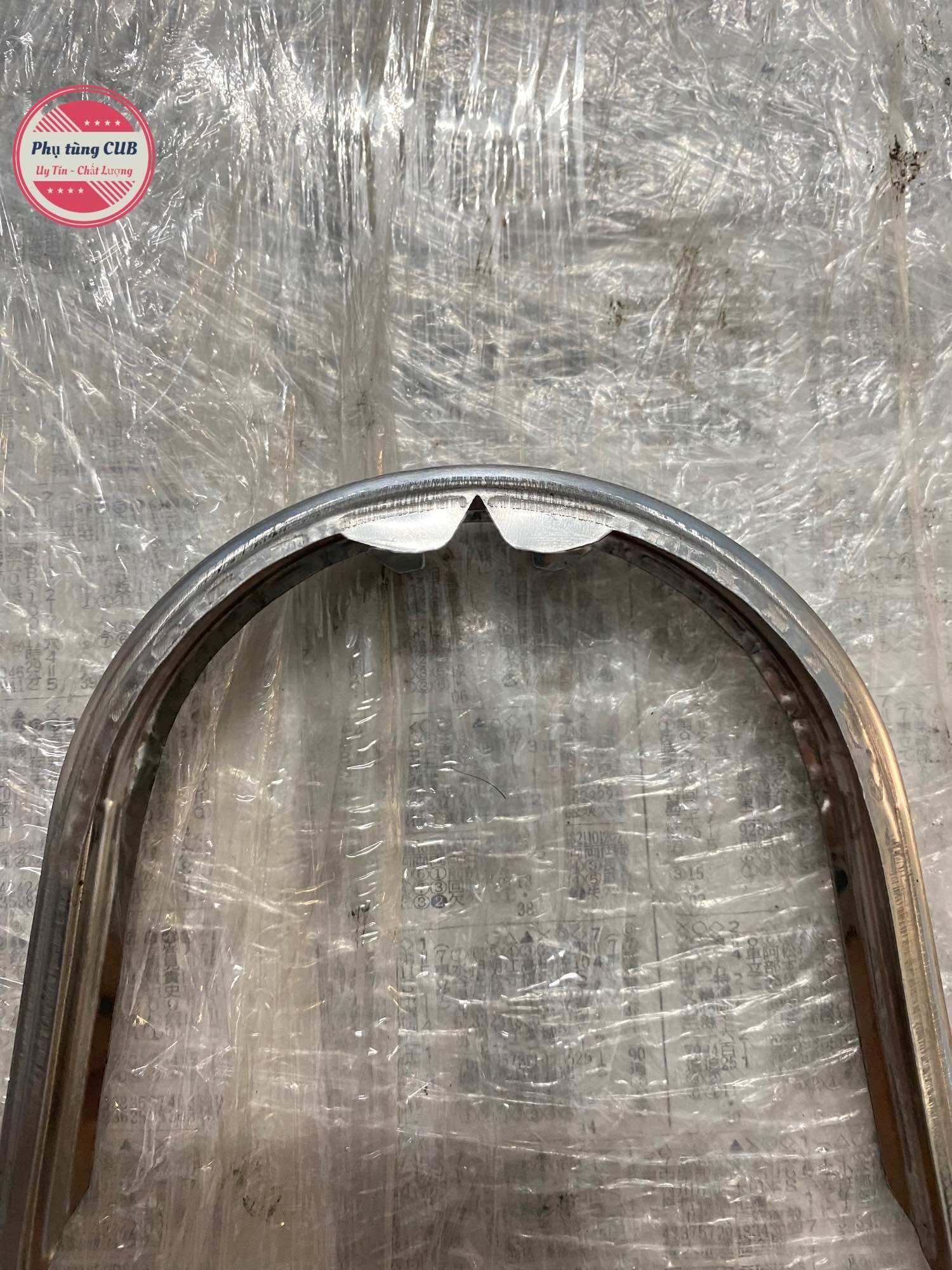Nẹp bửng xe cub hàng gia công inox