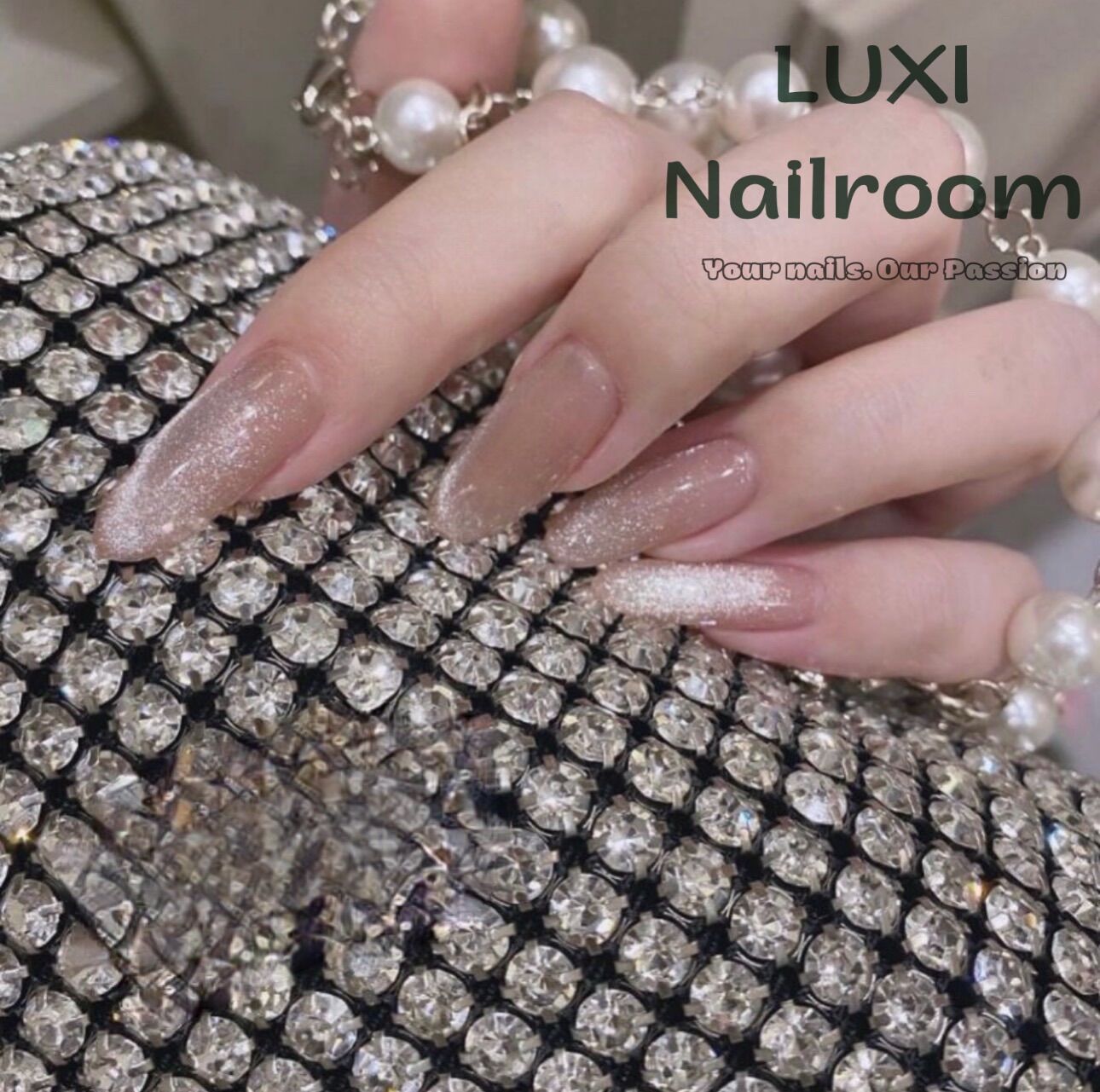 Nailbox - móng úp thiết kế mẫu thạch nâu mắt mèo