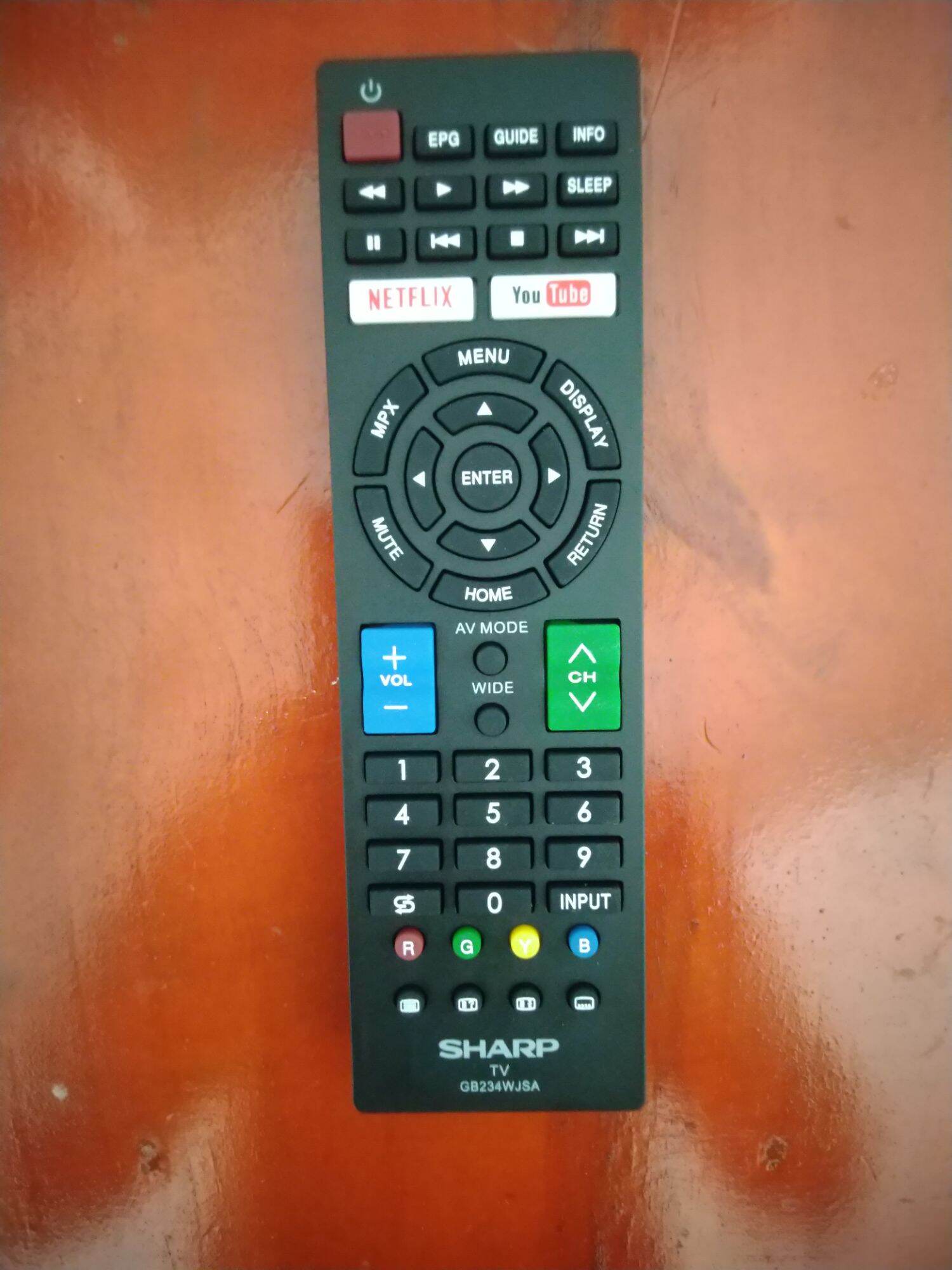 Điều khiển tivi Sharp dùng cho mọi dòng tivi Sharp