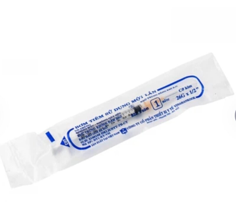 ( Combo 10 Ống bơm kim tiêm 10ml/cc) Bơm Tiêm Vô Trùng 10cc Vinahankook (H/100c)
