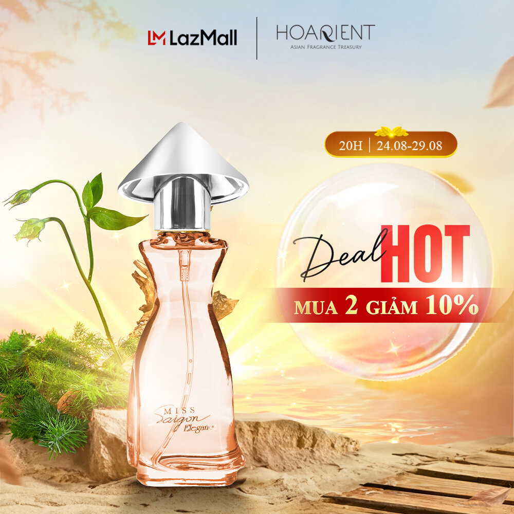 Nước hoa nữ miss saigon elegance n11 edp 15ml - hộp cam