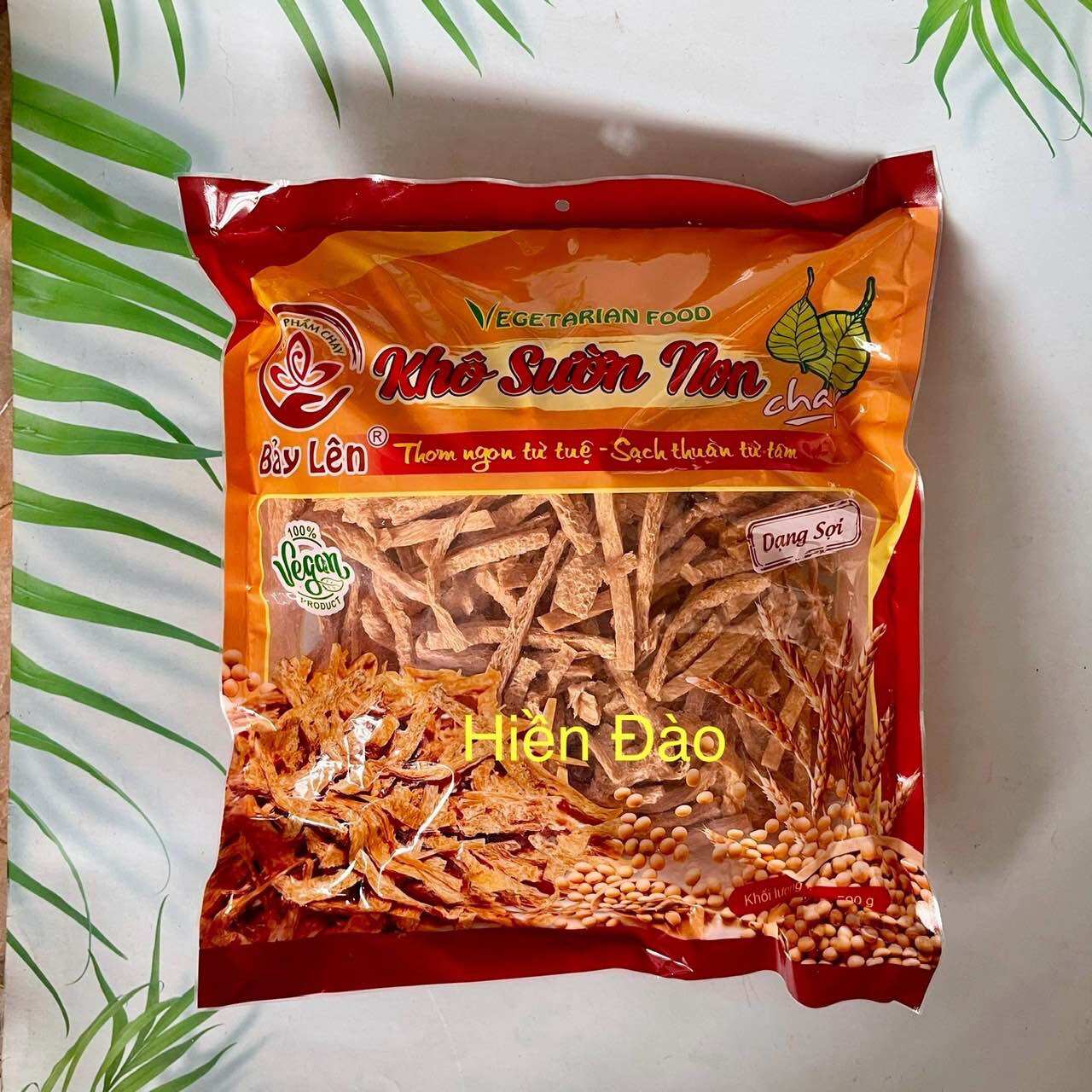 Khô Sườn Xé chay Bảy Lên 500 gr