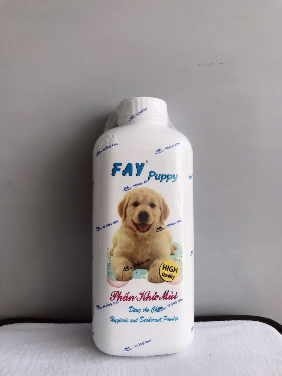 Phấn Fay Puppy tắm khô, khử mùi cho chó mèo 250g