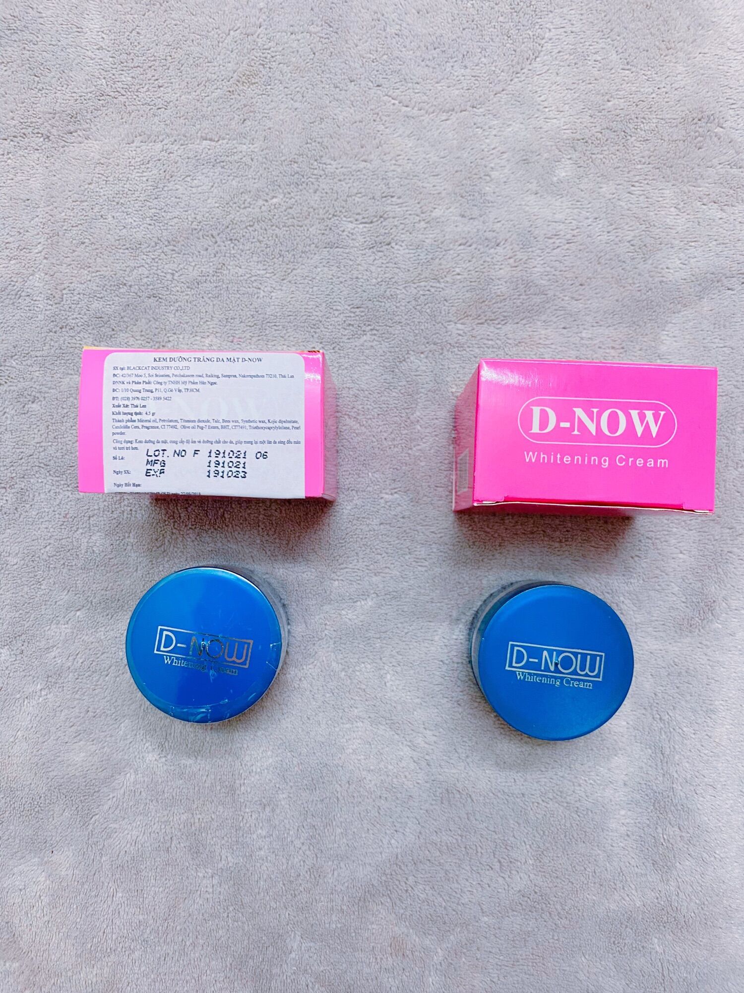 Lẻ hộp 5g kem dnow thái chuẩn