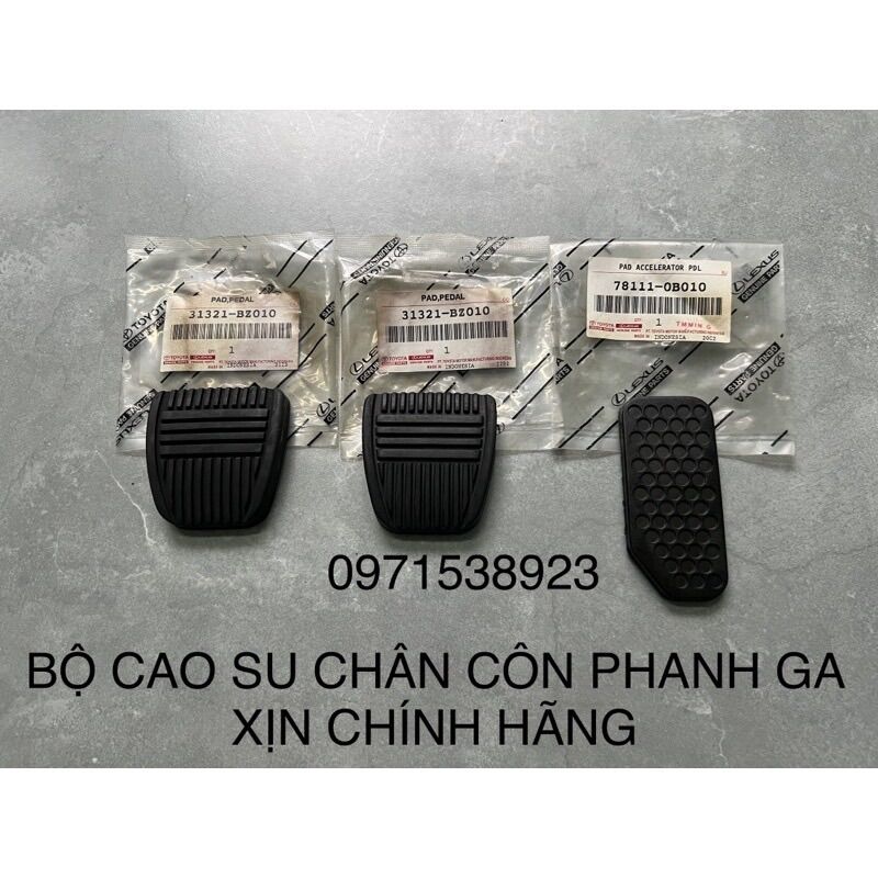 Cao su chân côn phanh ga toyota zace xịn chính hãng