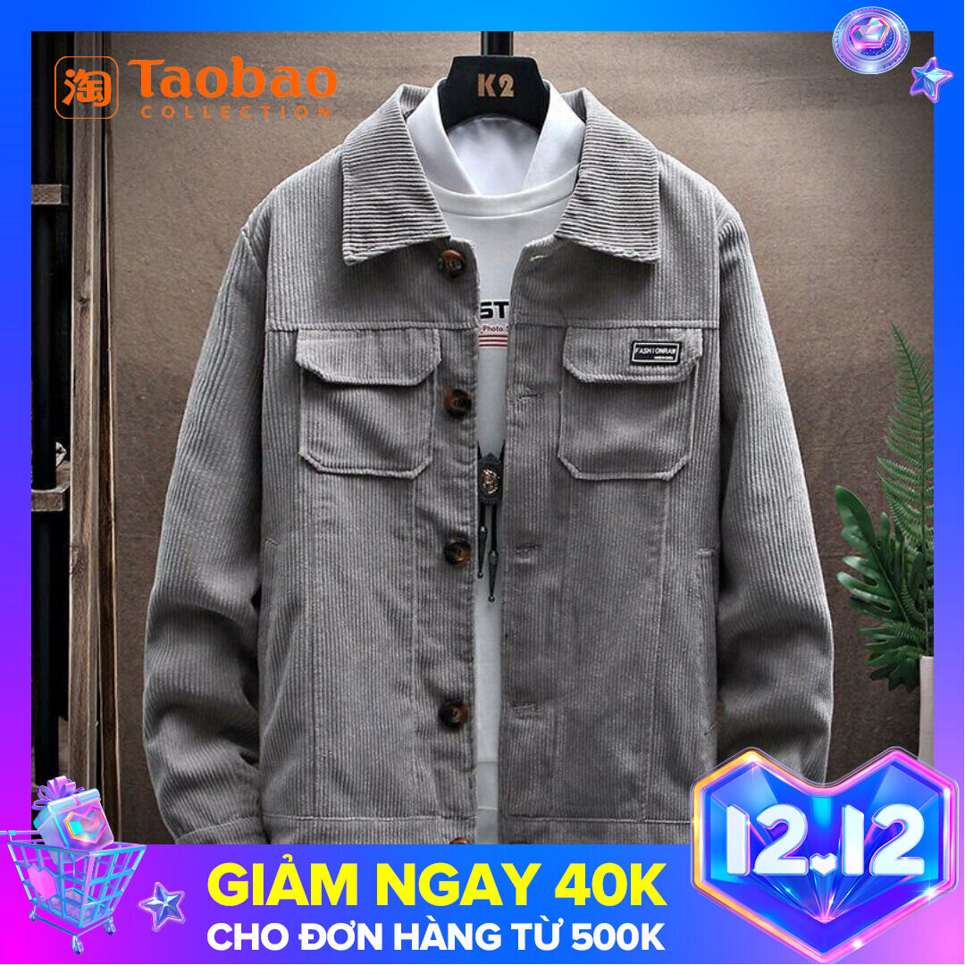 Áo Jacket Nhung Kẻ Quần Áo Đẹp Trai Ngầu Mẫu Mỏng Mùa Hè Rộng Rãi Trào Lưu Phong Cách Hàn Quốc Cho Nam Trang Phục Mùa Thu Mùa Xuân Thu Áo Khoác