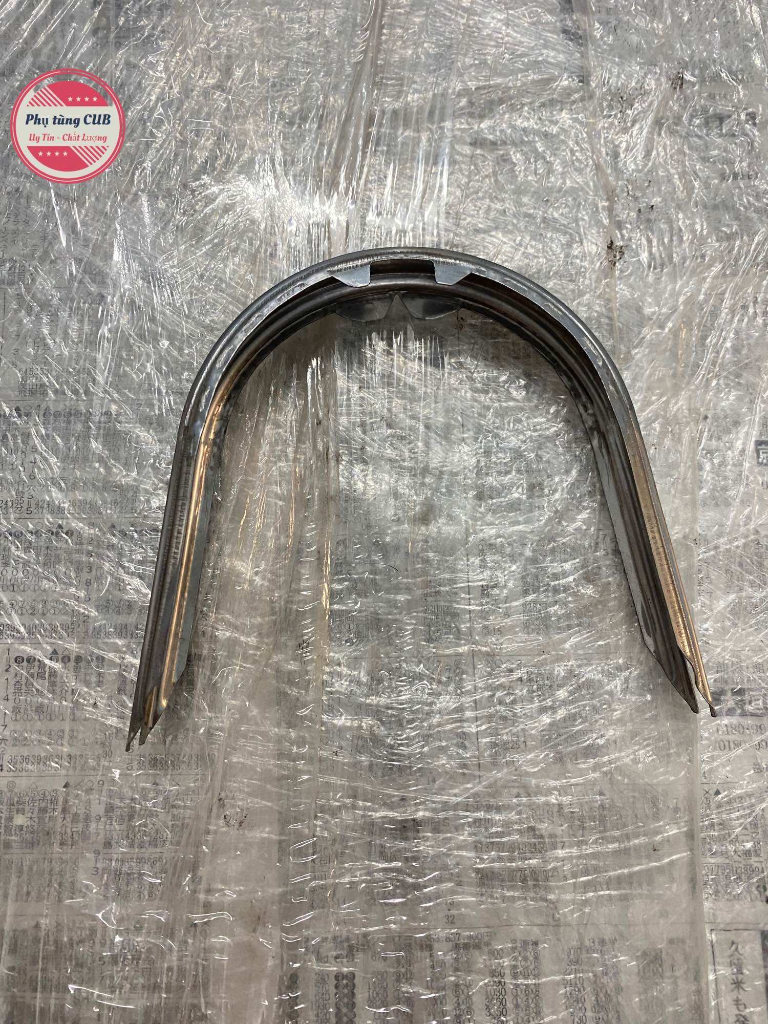 Nẹp bửng xe cub hàng gia công inox