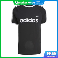 adidas | Áo thun ringer nam 3 sọc dáng ôm KF0417, bộ đồ thể thao nam