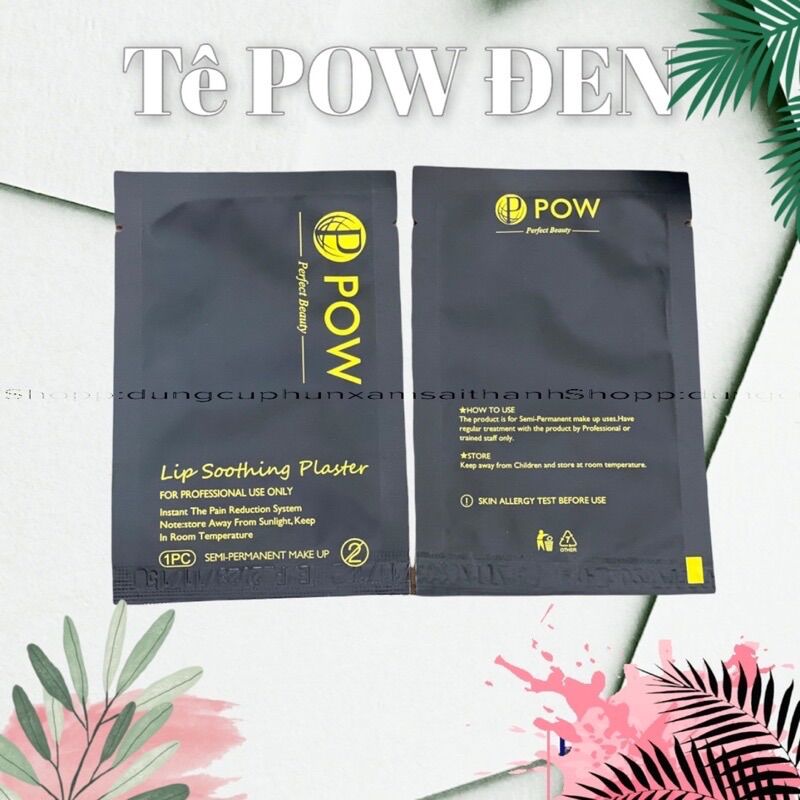 Miếng Môi Pow Hàng Chuẩn,Giá Tốt Chuyên Dùng Trong Phun Môi
