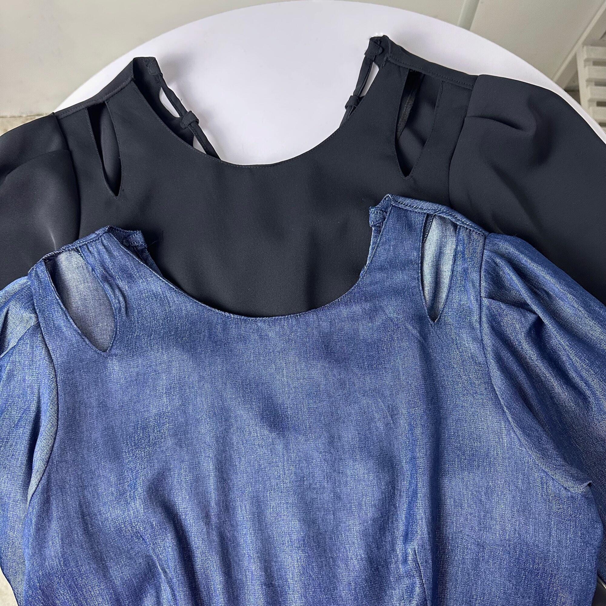 OOTD BIGSIZE | Đầm khoét vai lưng V buộc dây