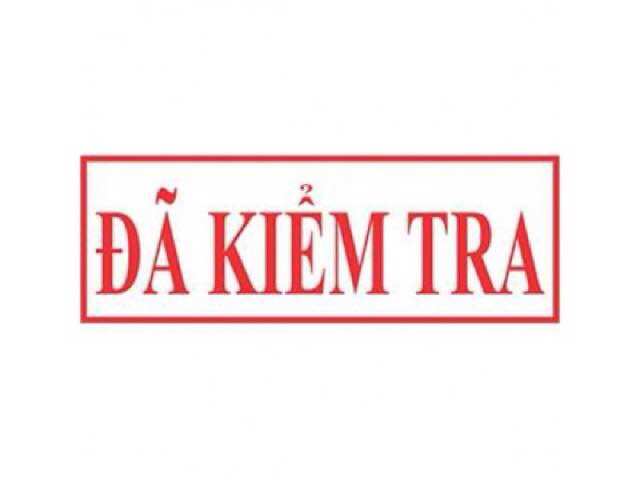 Con dấu đã kiểm tra