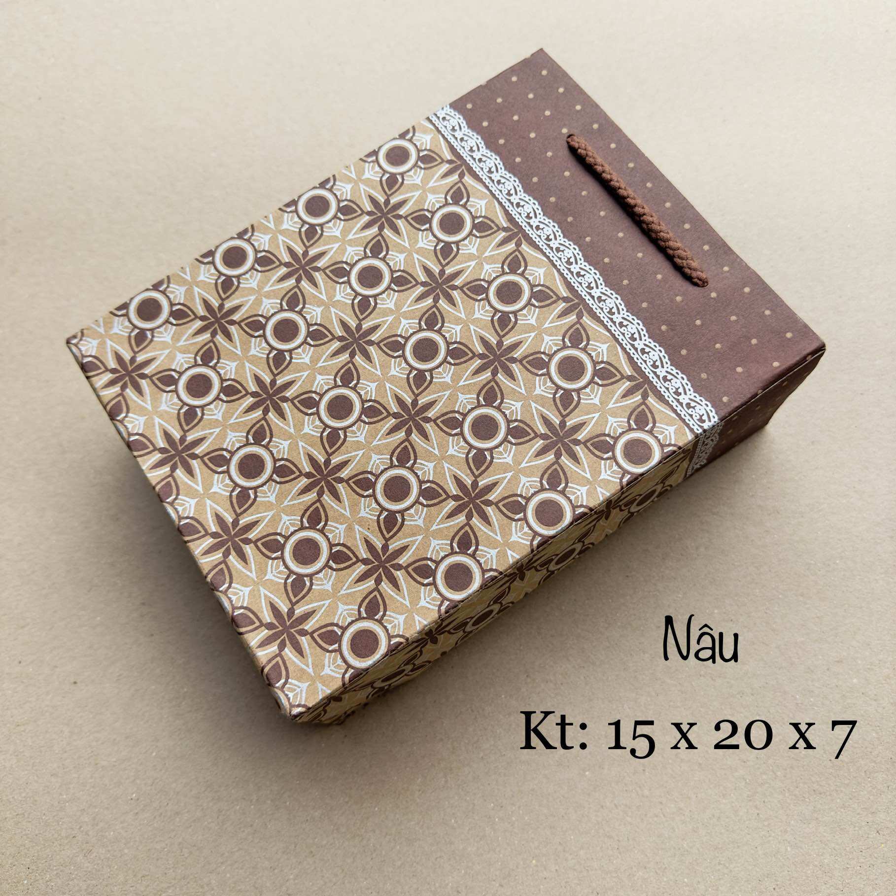 Túi giấy đựng quà số 6 combo 70c số 6