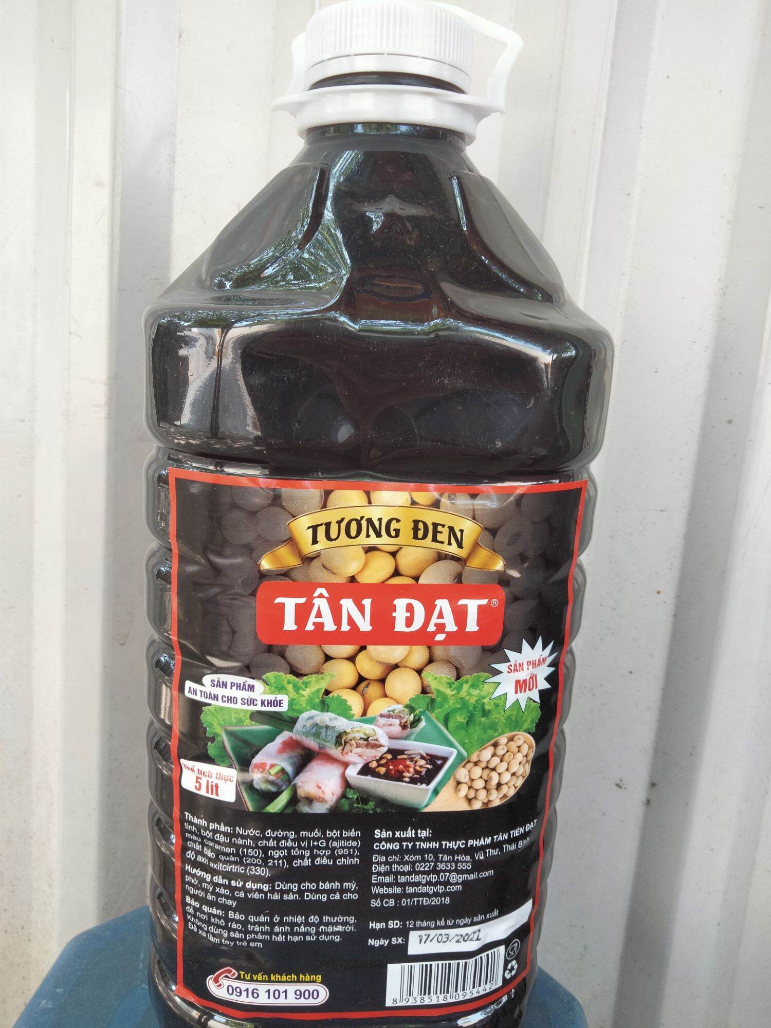 Tương đen Tân Đạt can 5 lít