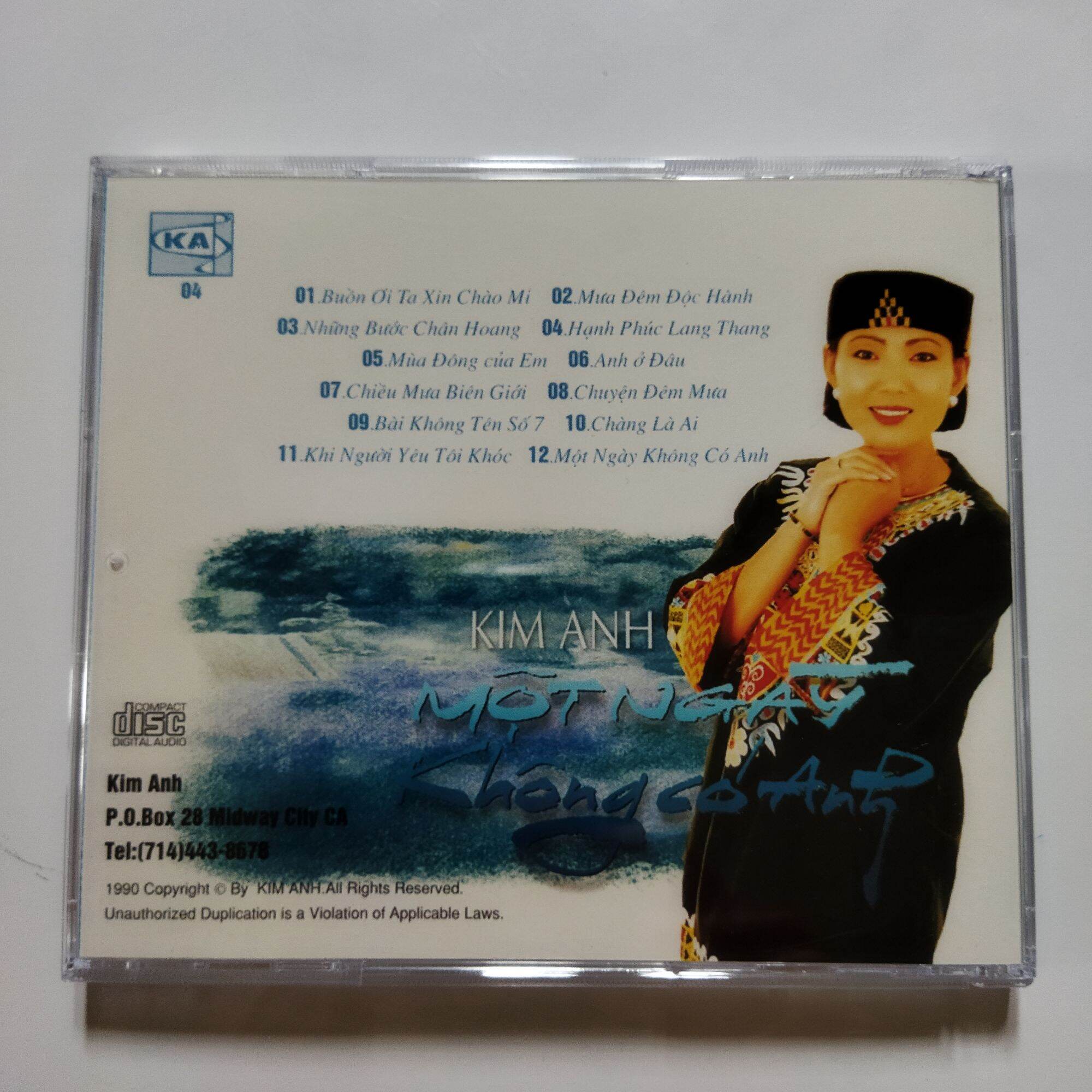 Bộ 3 cd Kim Anh phono