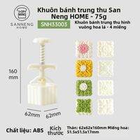 SANNENG | Dụng Cụ Ép Bánh Trung Thu Sử Dụng Tại Nhà