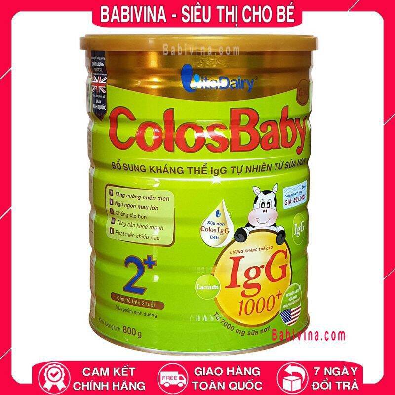 SỮA BỘT COLOSBABY GOLD 1+/2+/0+ 800g