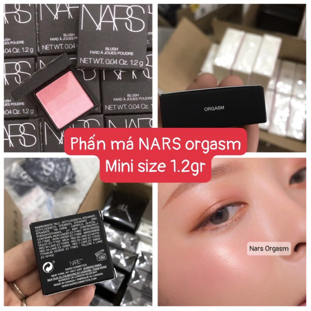Phấn má Nars mini màu Orgasm