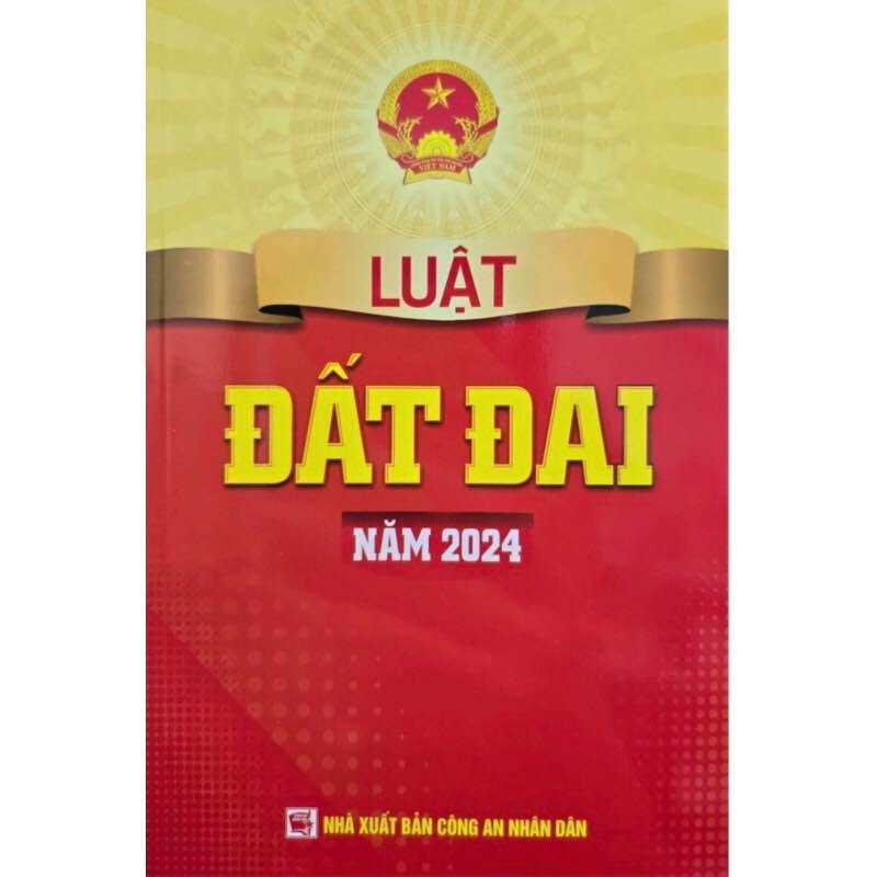 Sách: luật đất đai năm 2024