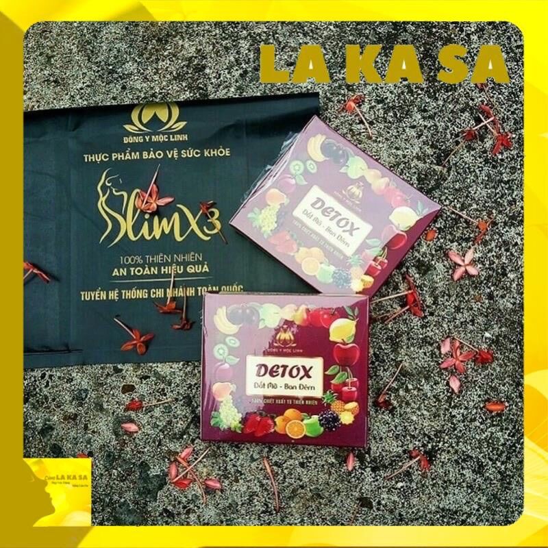 5 VIÊN DETOX SLIM THẢI MỠ BAN ĐÊM