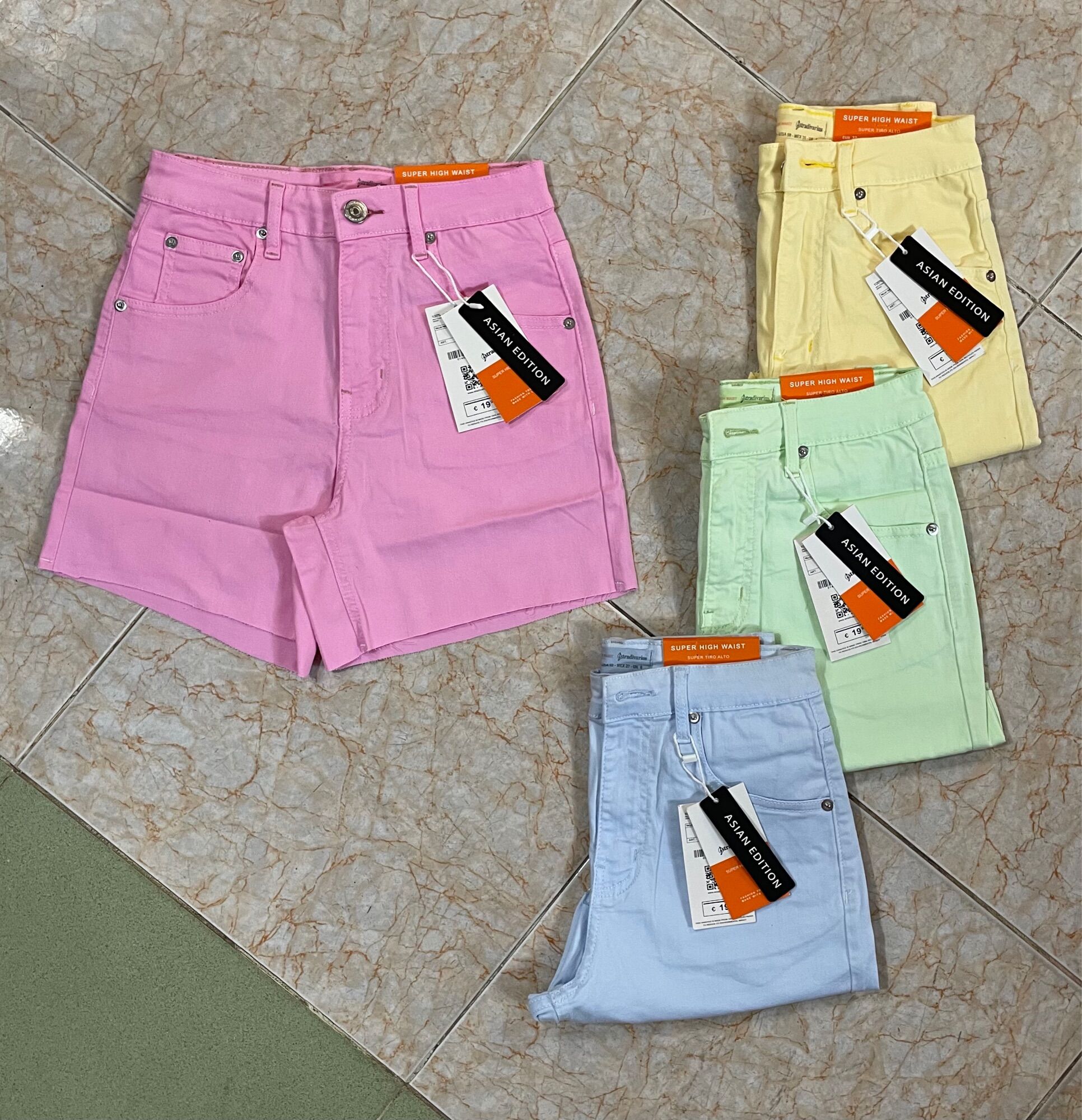 Quần stradivarius dư xịn lưng cao trẻ trung 4 màu size 26 27 28