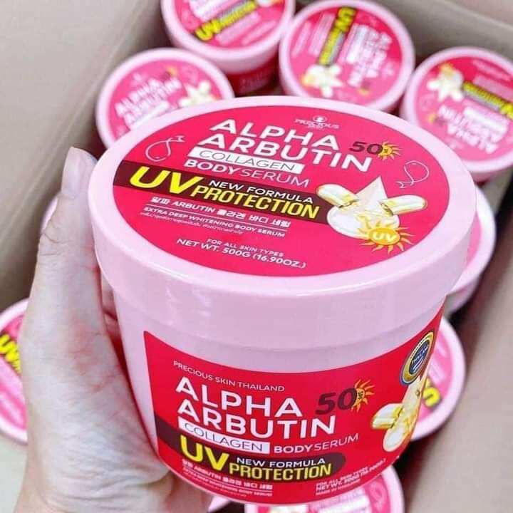 KEM KÍCH TRẮNG BODY ALPHA ARBUTIN 500ML