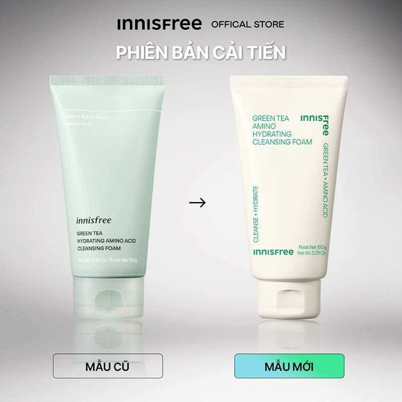 Sữa rửa mặt dịu nhẹ Innisfree Cleansing Foam 150ml