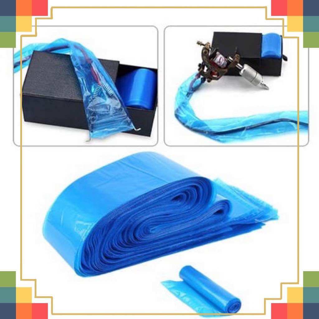 100 dây nilon bọc máy, bọc dây máy phun xăm