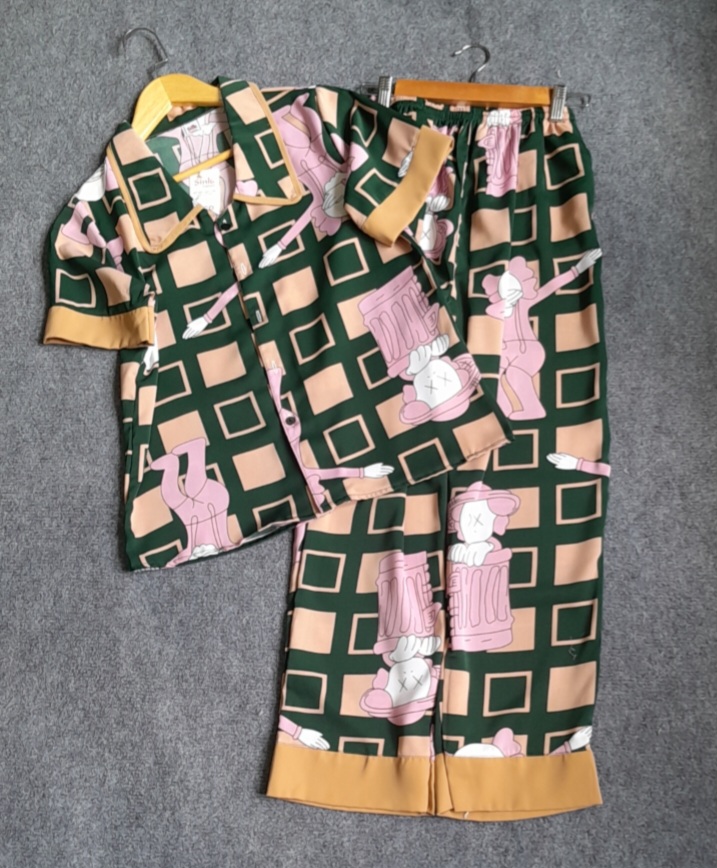 Bộ Pijama Lụa Mango Tay Ngắn Phom 40-60kg