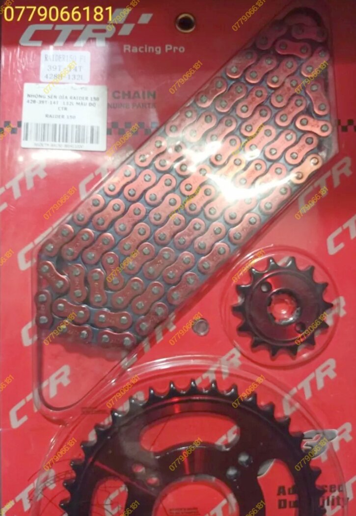NHÔNG SÊN DĨA CTR GẮN RAIDER SATRIA WINNER EXCITER WAVE SIRIUS JUPITER