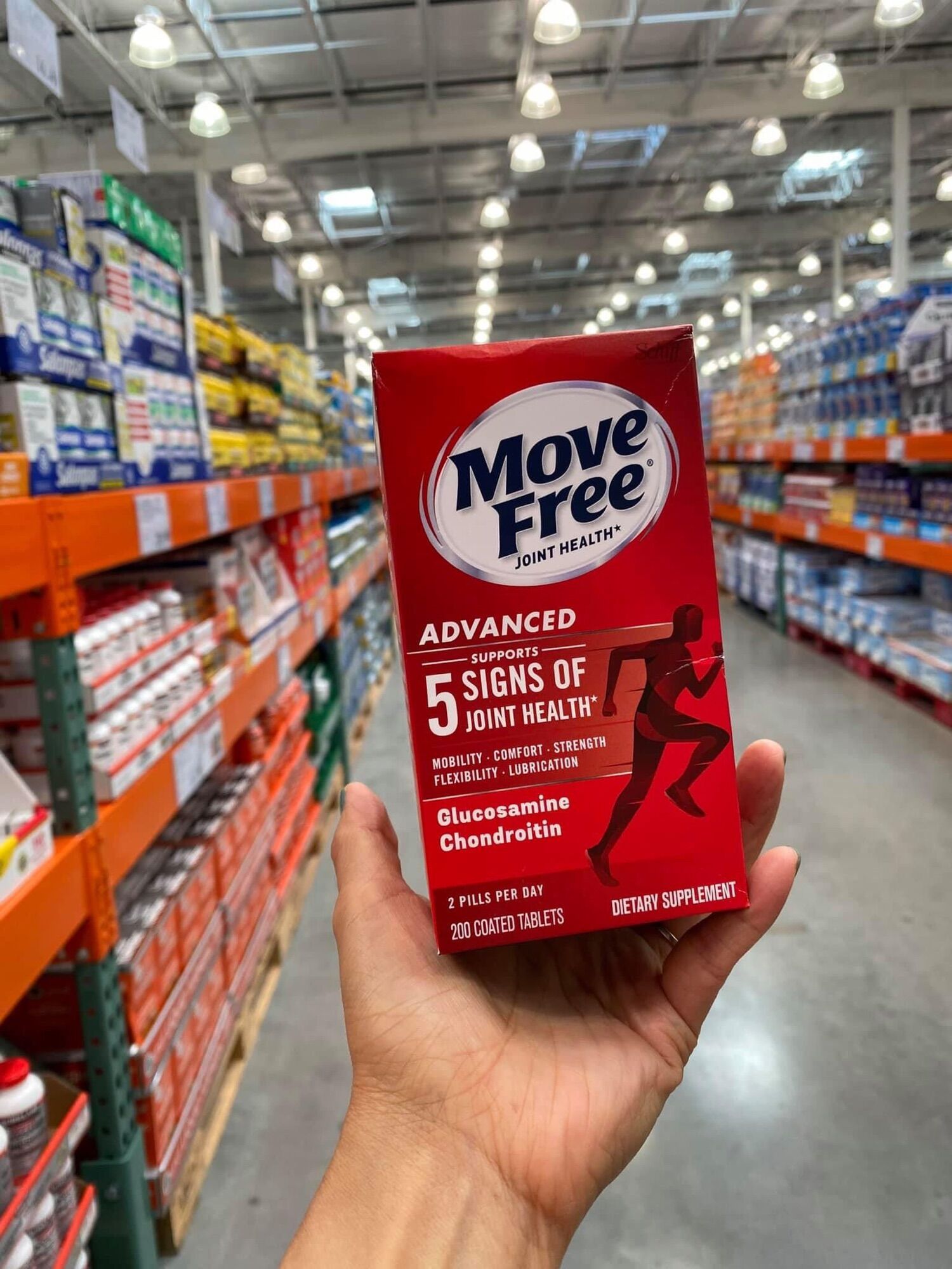 Viên uống khớp Move free 200 viên của Mỹ