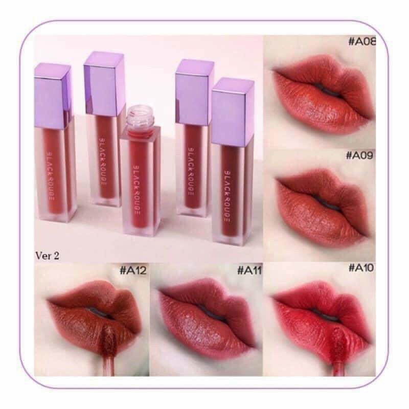 Son black rouge v3 a12 đỏ đất