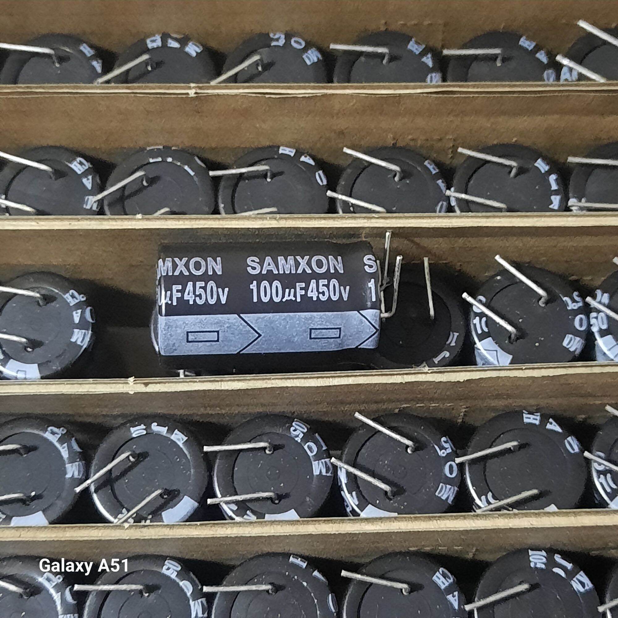 Combo 10 Tụ 100uf-450v samxon hàng công ty mới 100%