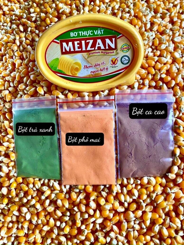 Sét 1kg bắp rang bơ đủ vị