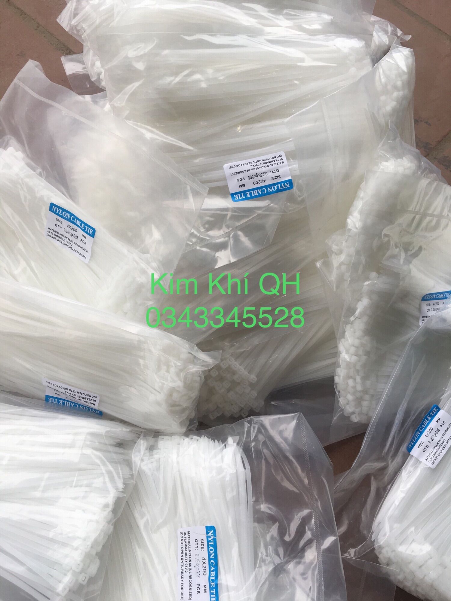1Kg Dây thít - Dây lạt nhựa cao cấp