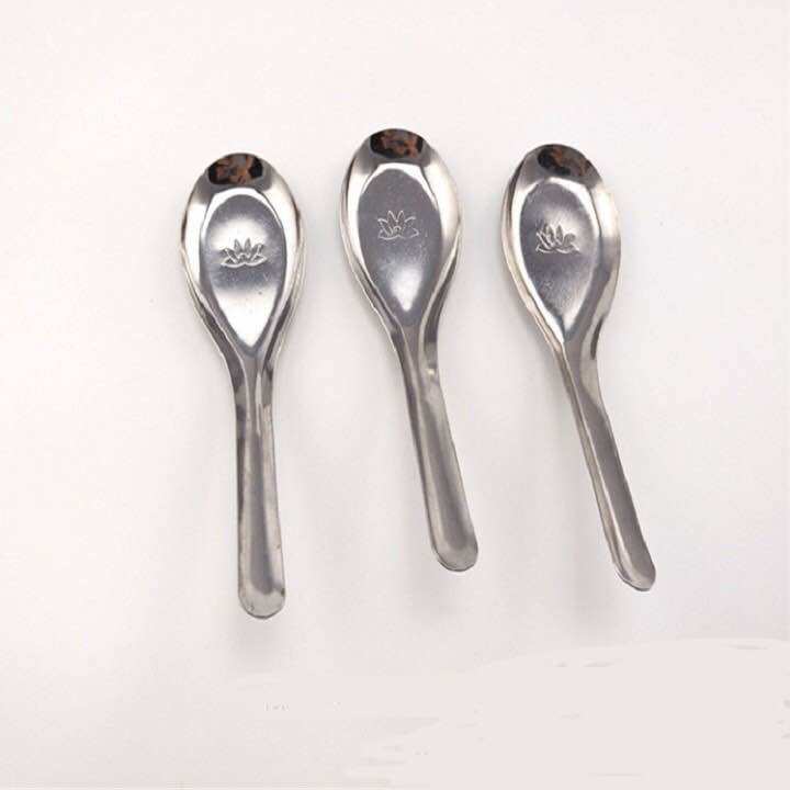 Thìa phở hoa sen inox không gỉ