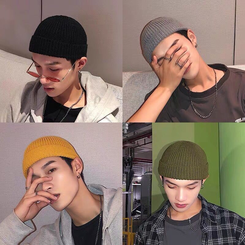 Nón Len Trơn Beanie Hàn Quốc Unisex DAPPERMAN
