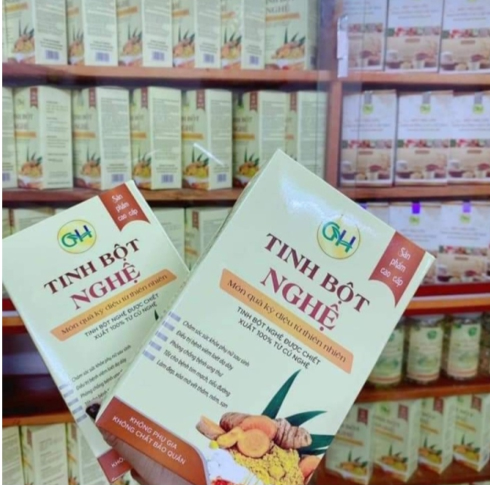 TINH BỘT NGHỆ 250 GRAM