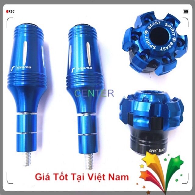 [ 2 cặp Gù Đỏ ] Combo 2 cặp gù - gù trước 6 cạnh và gù sau mập