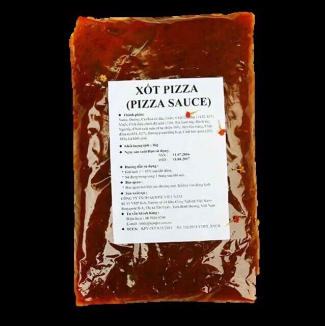 Xốt Pizza Kewpie 1Kg