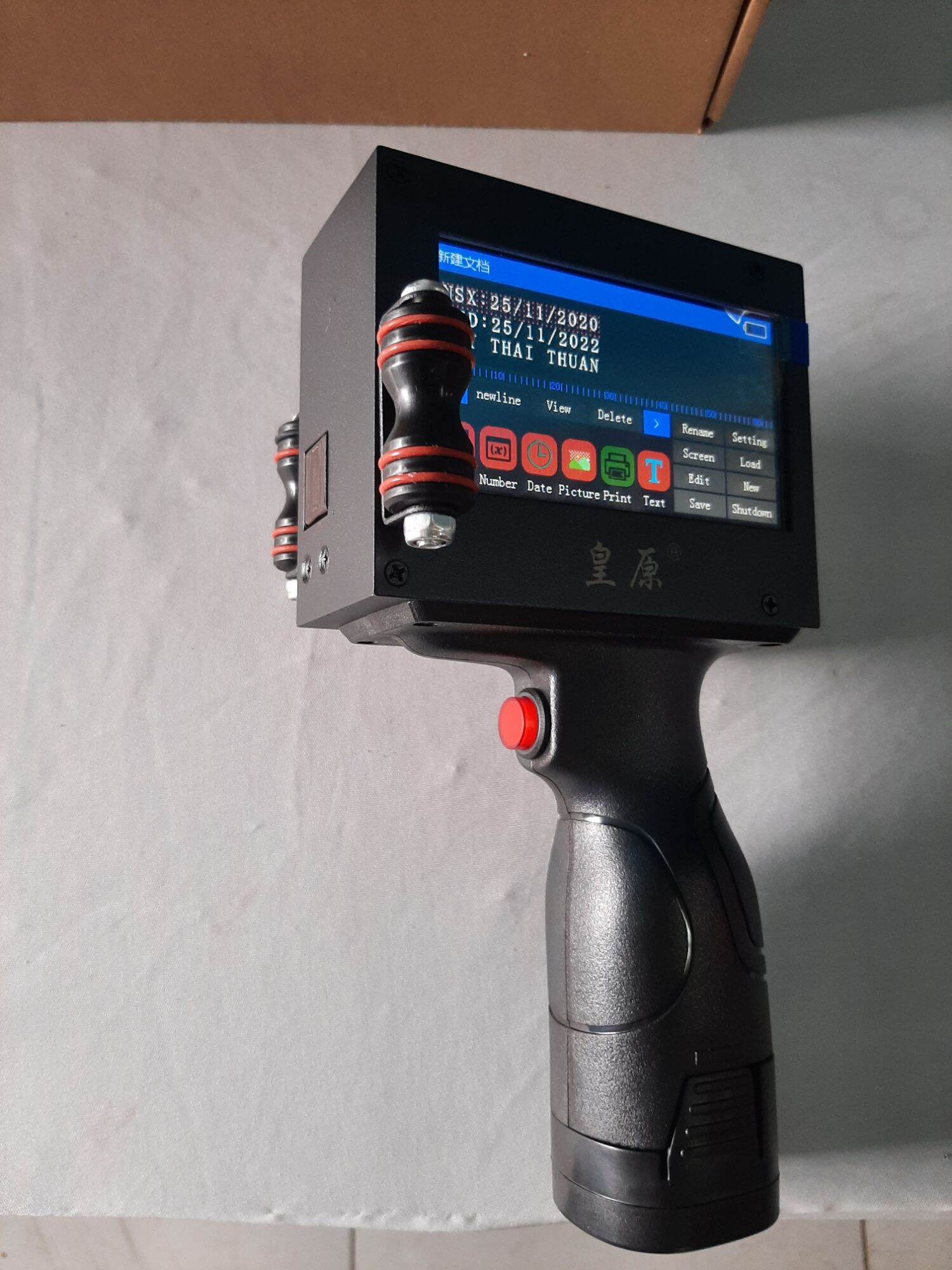 Máy in date phun mực cầm tay MX3